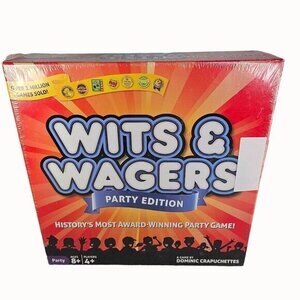 Wits and Wagers Game Party‎ Edition Award Winning Bet on Best Guess Family New